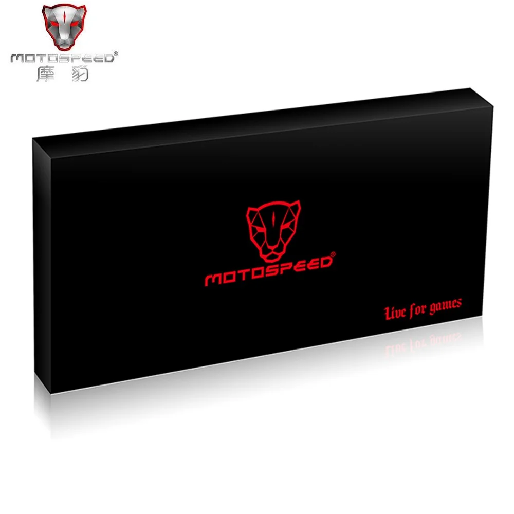 Motospeed CK888 Механическая Проводная клавиатура с USB игровой клавиатурой RGB