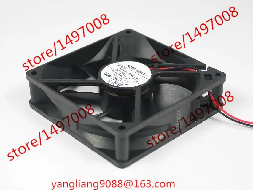 NMB MAT 3610KL 04W B50 G00 DC 12V 0.43A 2 проводной 92X92X25mm Сервер вентилятор охлаждения|square fan|server