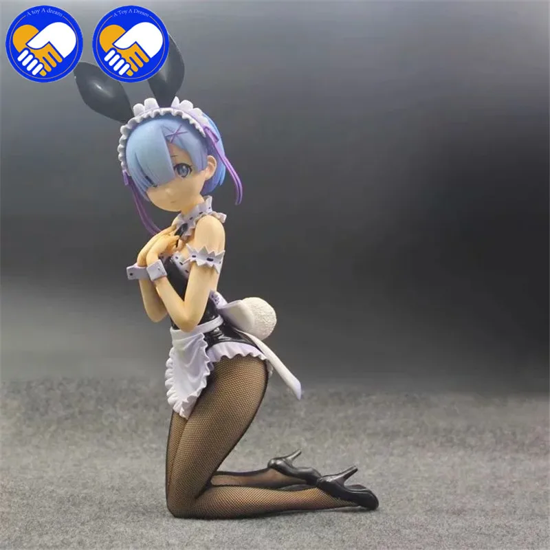 Новинка Re: жизнь в другом мире от Zero Rem Ram Bunny Ver Kneeling Смола голая коллекция Аниме