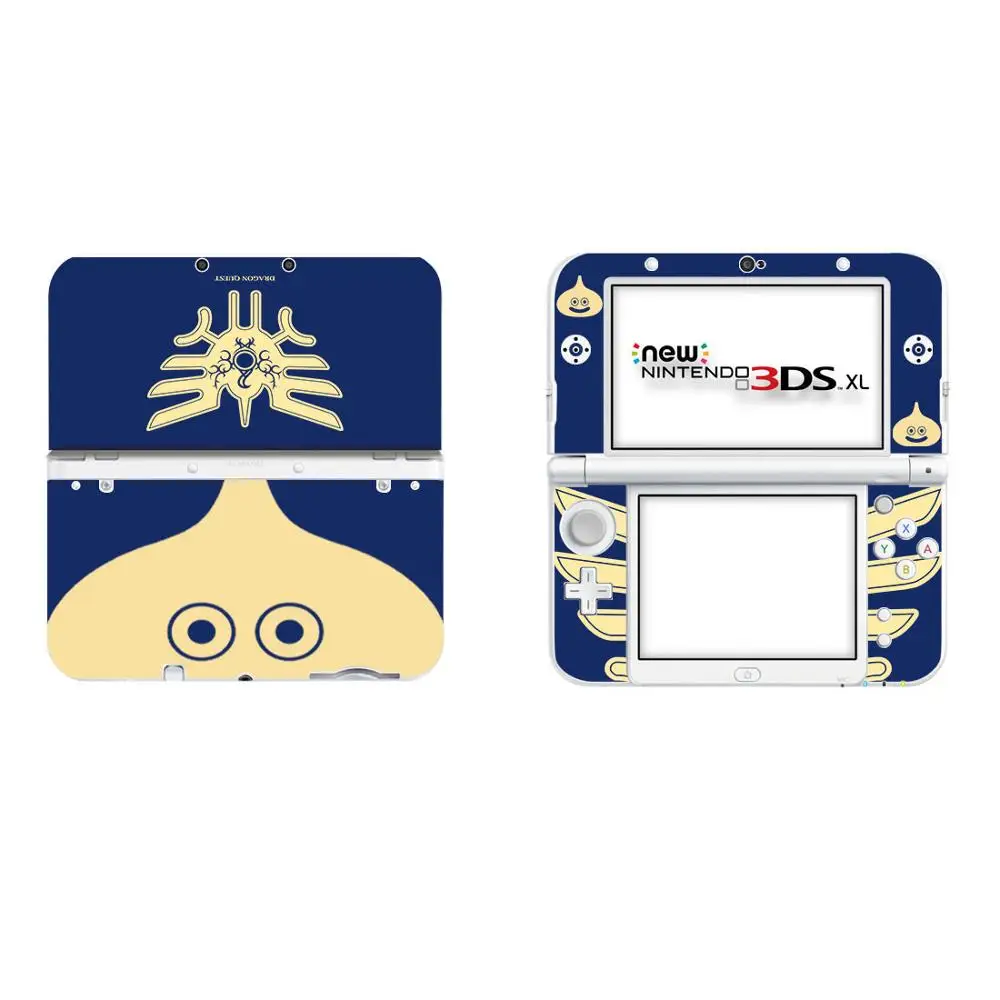 Dragon Quest виниловое покрытие переводная картинка водная Стикеры для нового 3DS XL LL