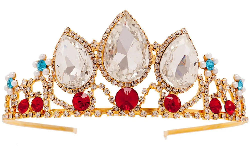 Тиара Рапунцель Корона Tangled корона тиара принцесса Золотая костюм Рапунцель|rapunzel