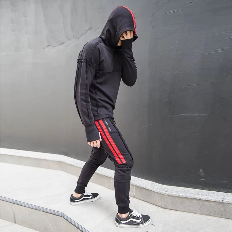 2019 мужской спортивный костюм для спортзала плотный эластичный Повседневный