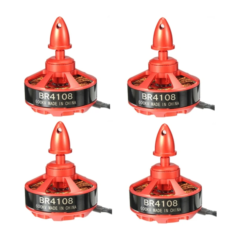4 шт. бесщеточный мотор Racerstar Racing Edition 4108 BR4108 600KV 6S для квадрокоптера 500 550 600|motor