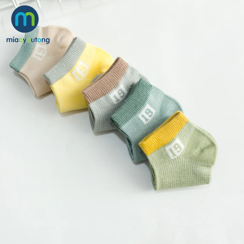 

5Pairs Soft Mesh Numeral Comfortable Cotton Boys Newborn Socks Kids Girls Baby Socks Skarpetki Meia Infantil Miaoyoutong