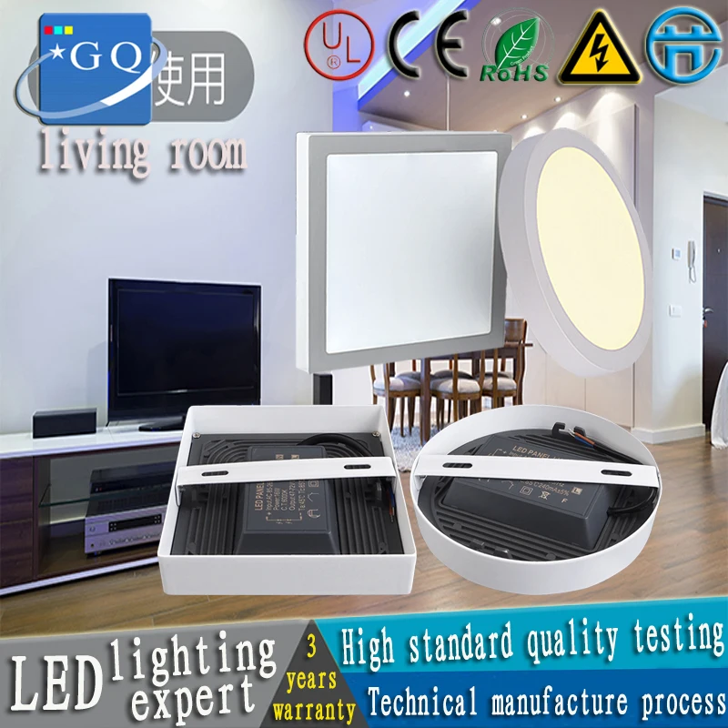 

50pc/lot DHL FEDEX 8W 10w 16W 32W 60wLED Panel light recessed led ceiling light led down bedroom light livingroom spot light
