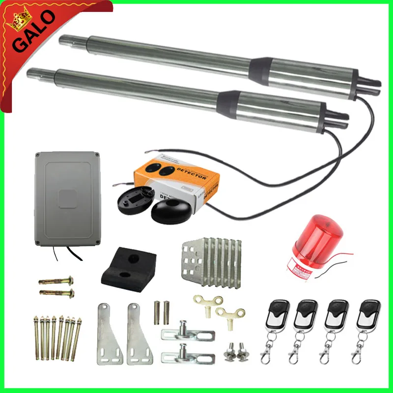 AC220V kit d Бабочка-ворота использовать swing средства открытия шлюза электрическая часть линейный привод 300kgs двигателя Системы автоматические двери привод для ворот - Цвет: AC220V kit d