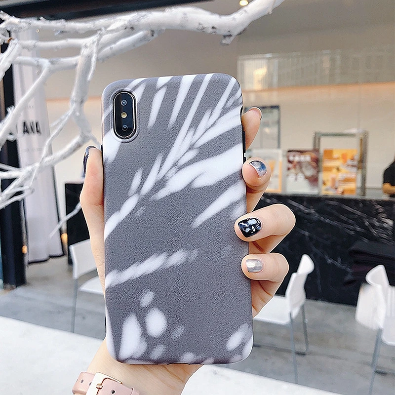 Leaf Phone Case for iPhone 6 6s 7 8 Plus X Tree Shadow 5 5s SE |