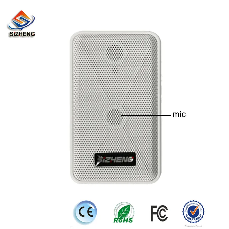 SIZHENG COTT S20 HI fidelity 38dB Аудио Микрофон для видеонаблюдения звуковой монитор Пикап