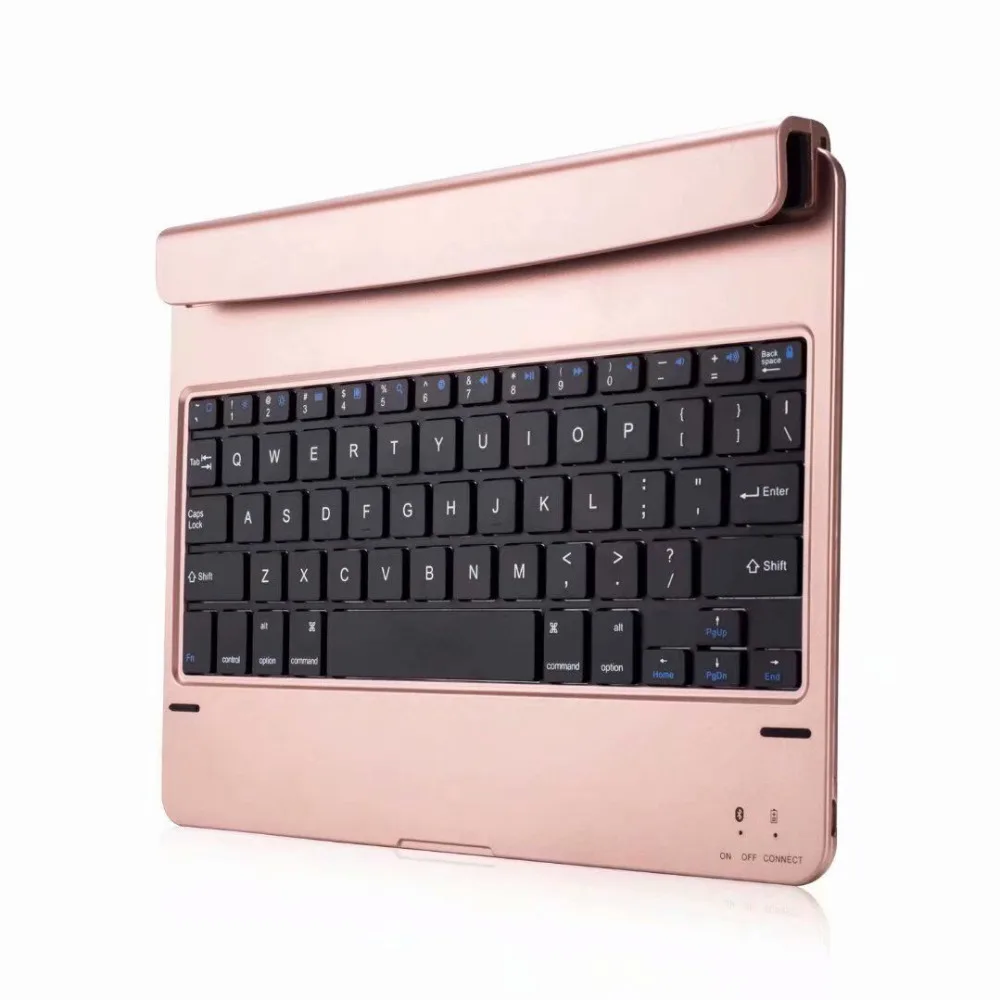 Тонкий русский/Иврит/испанский беспроводной Bluetooth клавиатура док крышка Funda