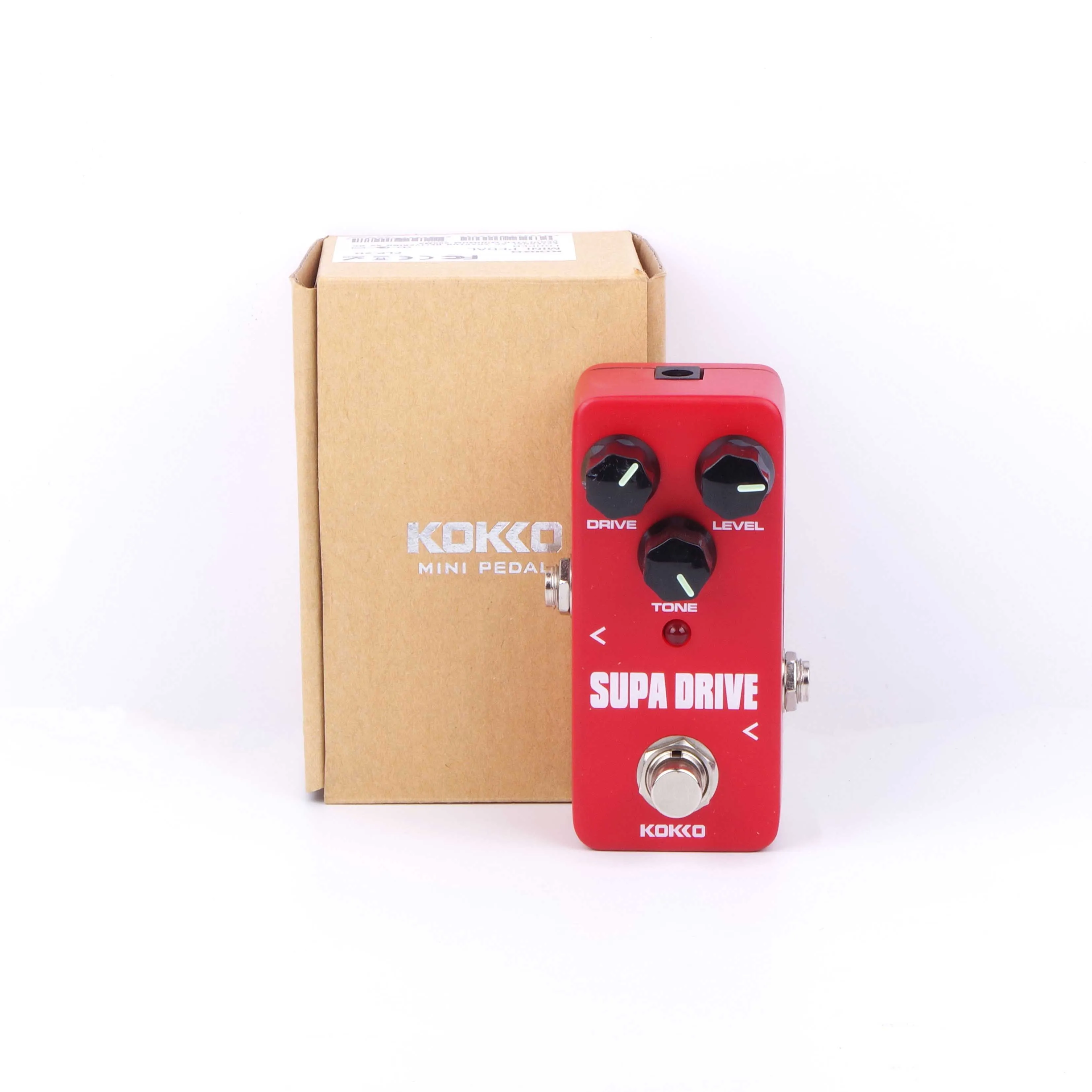 KOKKO-Supa Drive KOKKO гитарные педаль эффектов хор компрессор перегруз искажение бустер Vibe Vibrato петля реверберации фазер тюнер гитарная педаль - Цвет: KOKKO-Supa Drive