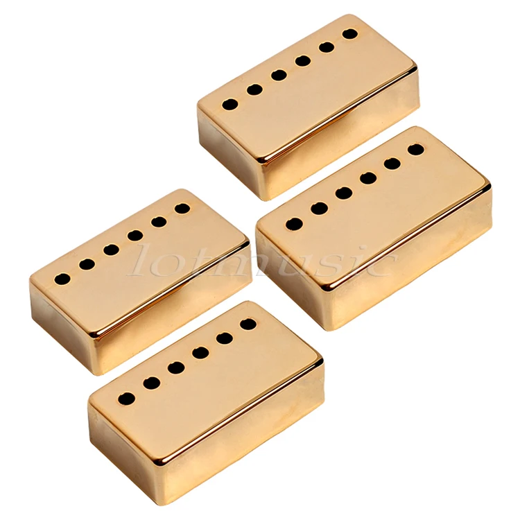 4 шт. металлические Чехлы для гитары 50 мм|humbucker pickup|for guitarhumbucker pickup covers |