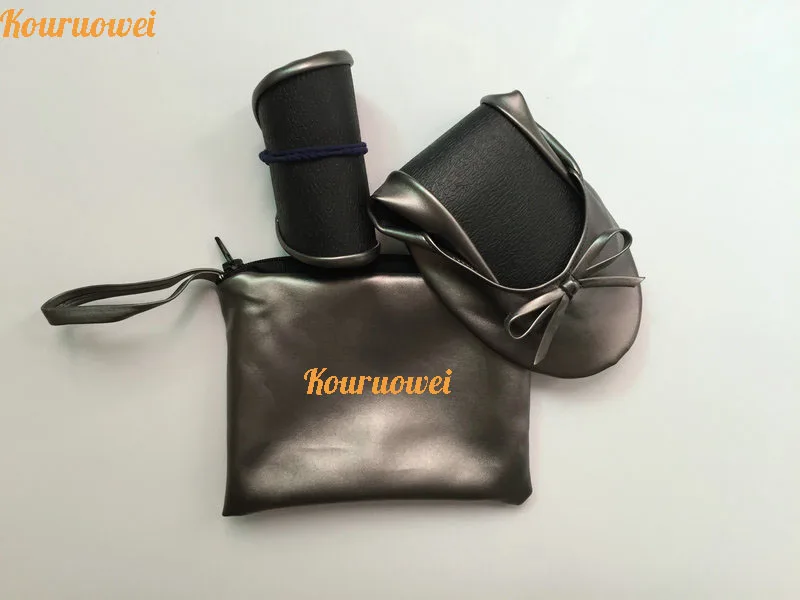 Бесплатная доставка! Лидер продаж женские складывающиеся балетки на плоской