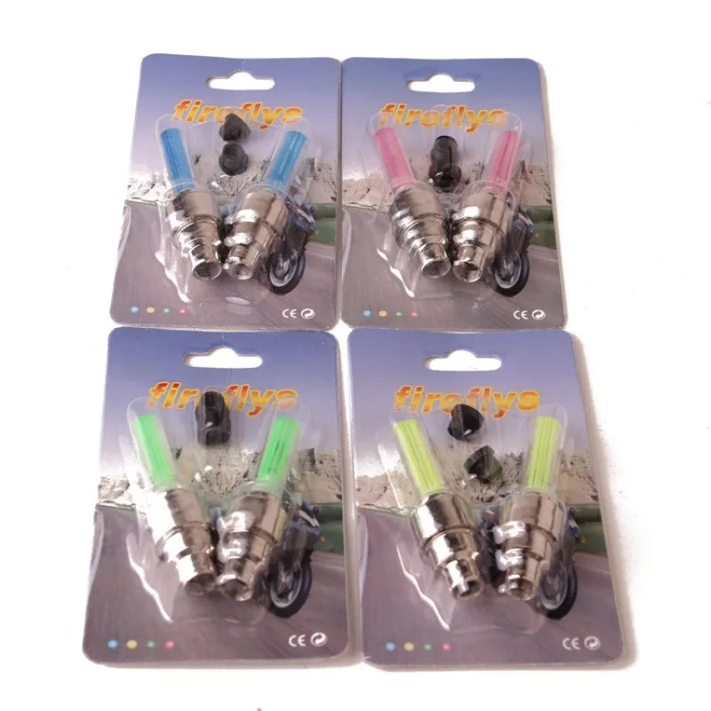 Велосипедные горячие колеса флуоресцентные палочки газовое сопло велосипед