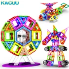 Магнитные блоки KACUU большого размера, Магнитный конструктор, 3D модель, магнитные блоки, обучающие игрушки для детей, подарок для детей