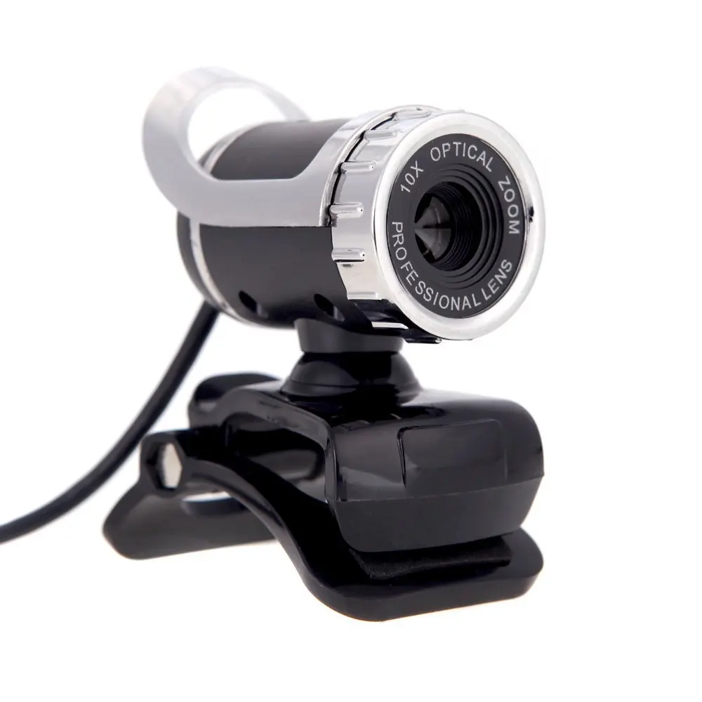 

USB 2.0 12 Megapixel HD Camera Web Cam 360 Degree with MIC Clip-on for Desktop Skype Computer PC Laptop
