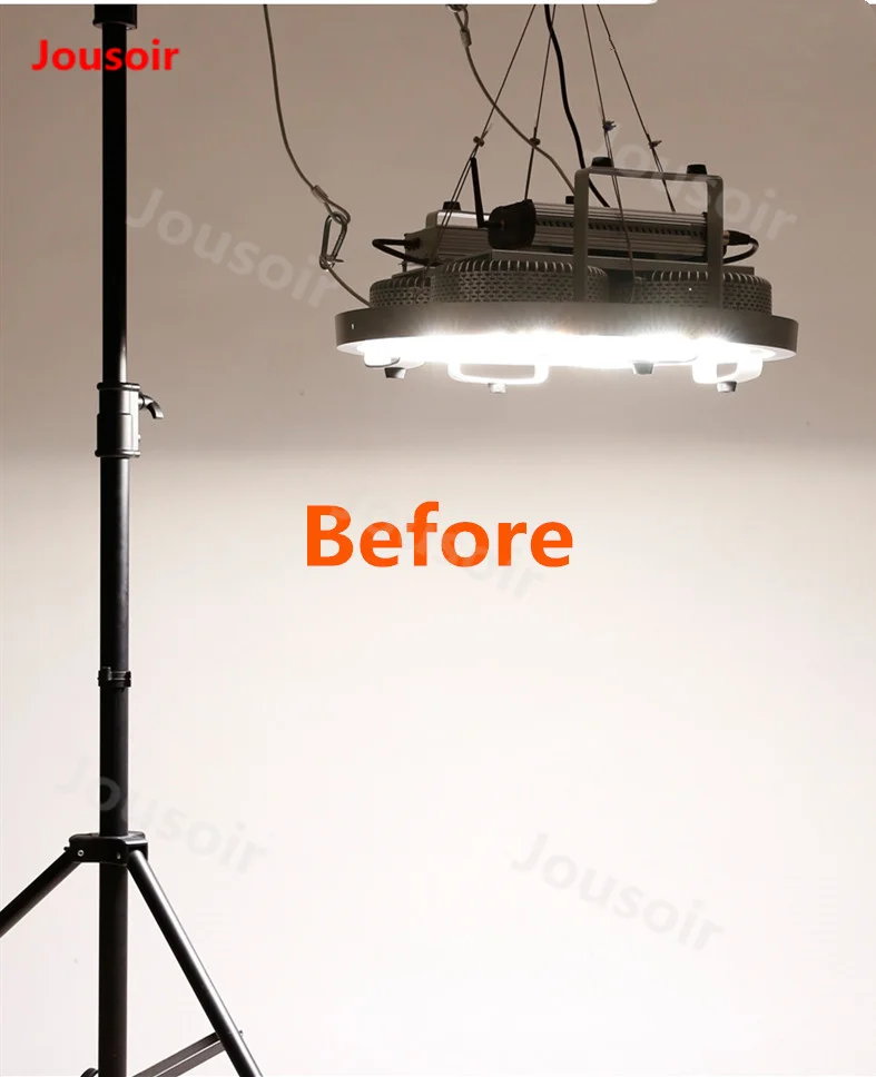 Falconeyes U4 LED 400w space lantern Lamp photography film movie Roof lamp with softbox &amp remote control 3000-8000K CD50 T06 |