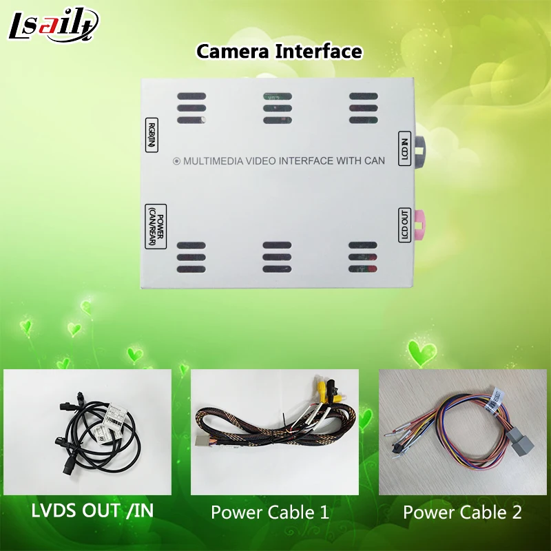 Интерфейс HD для реверсивной камеры 2014 2018 Tourage RNS850 поддерживает 360 фотоаппаратов с