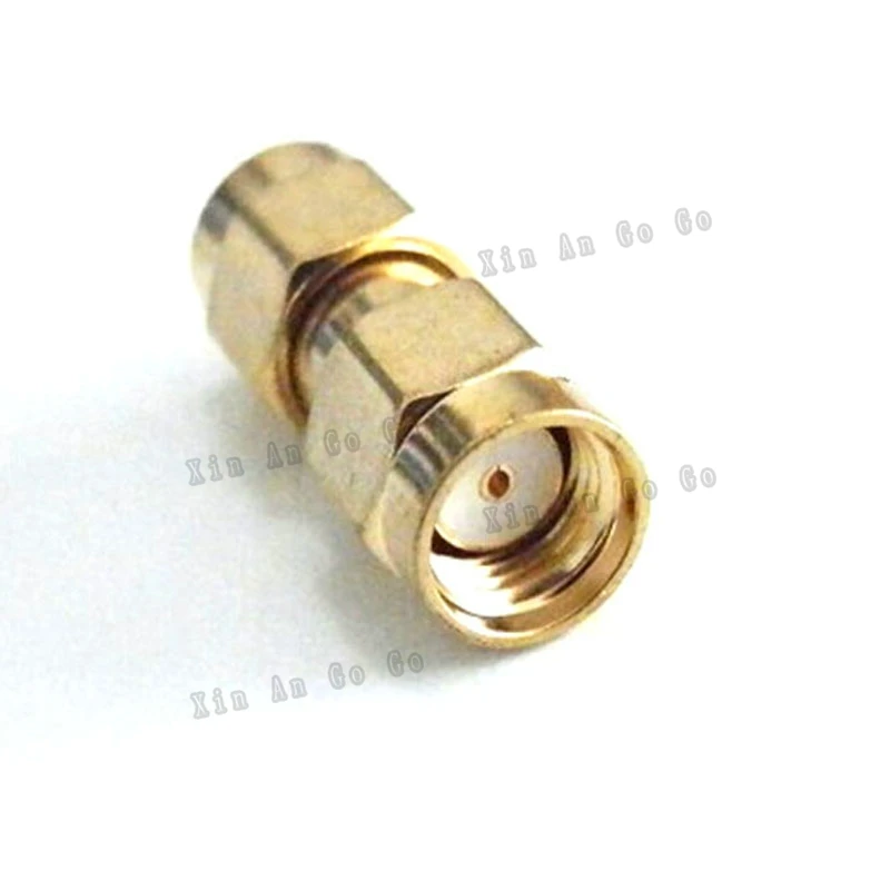 

RF coaxial coax adapter SMA to SMA connector SMA male to RP-SMA male Plug adapter fast ship
