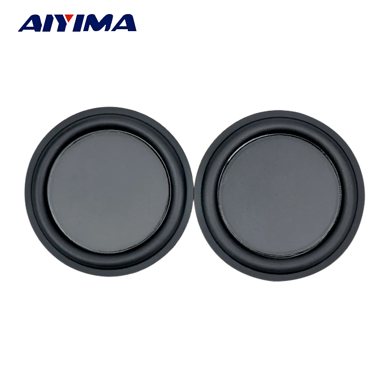 AIYIMA 2 шт. 3 дюймов аудио Портативный Динамик s 75 мм Басс бас пассивный доска