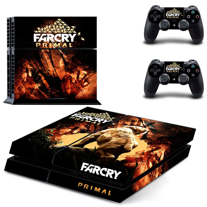 Наклейка Game Far Cry Primal для консоли Sony PlayStation 4 и контроллера PS4 виниловые
