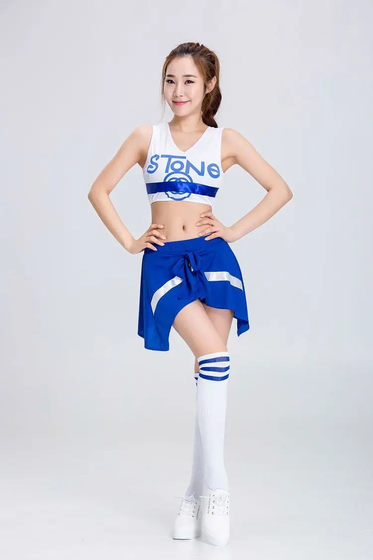 Женский новый сексуальный костюм Чирлидера старшей школы женский для бейсбола