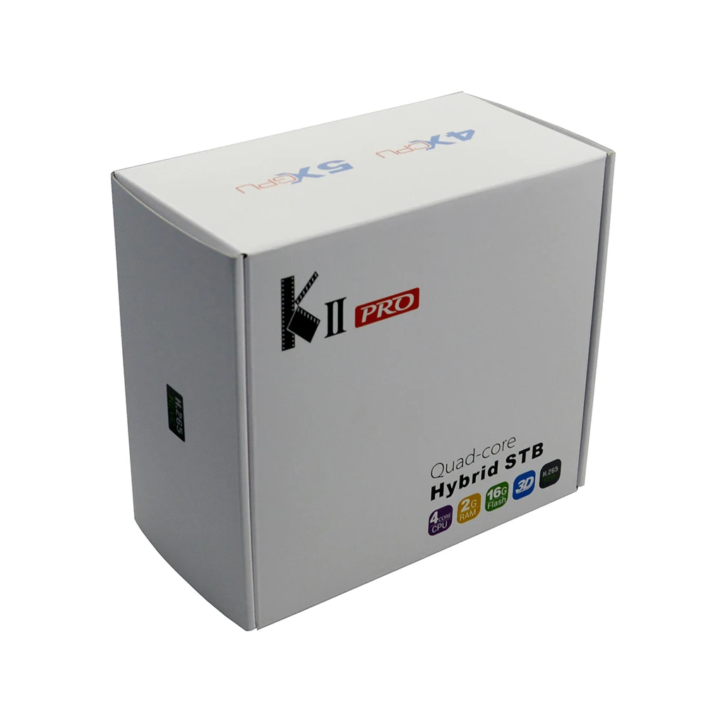 K2 Pro Android DVB T2 S2 комбо ТВ приемник Amlogic S905D четырехъядерный 7 1 2 Гб RAM 16 ROM Kii 4K Smart TV Box |