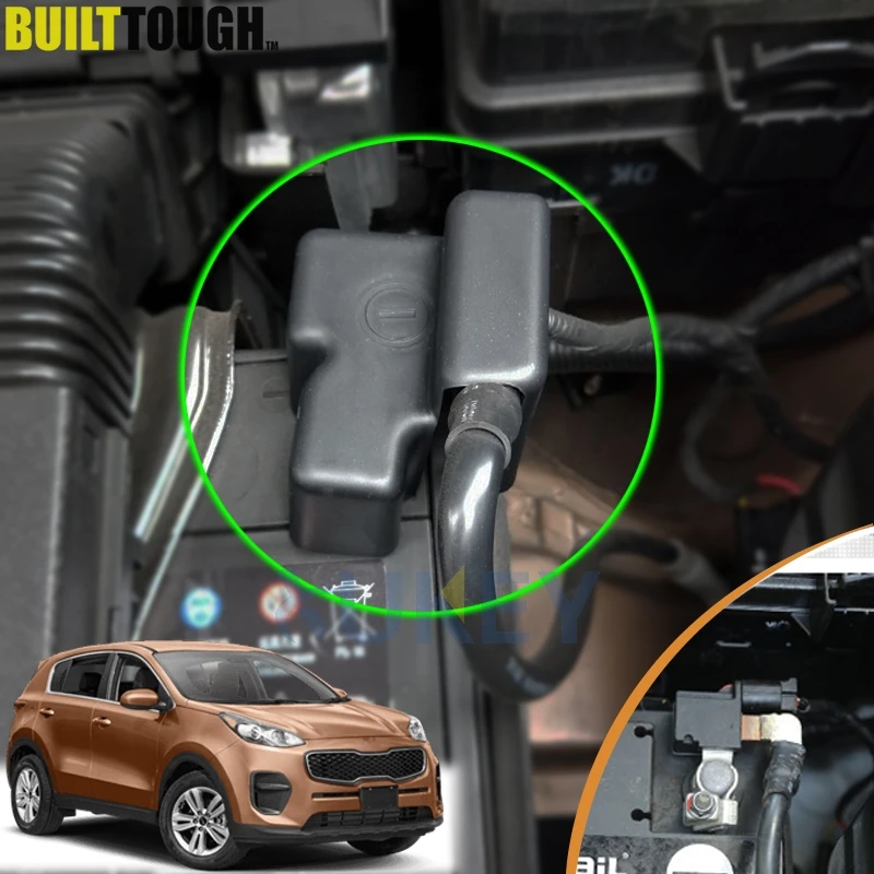 Для KIA Sportage KX5 QL MK4 2016 2017 2018 2019 батарея двигателя отрицательные зажимы Клеммная