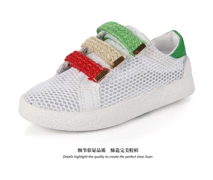 Топ продаж детей shoes девушки кроссовки 2017 летние новых мальчиков дышащая спорт