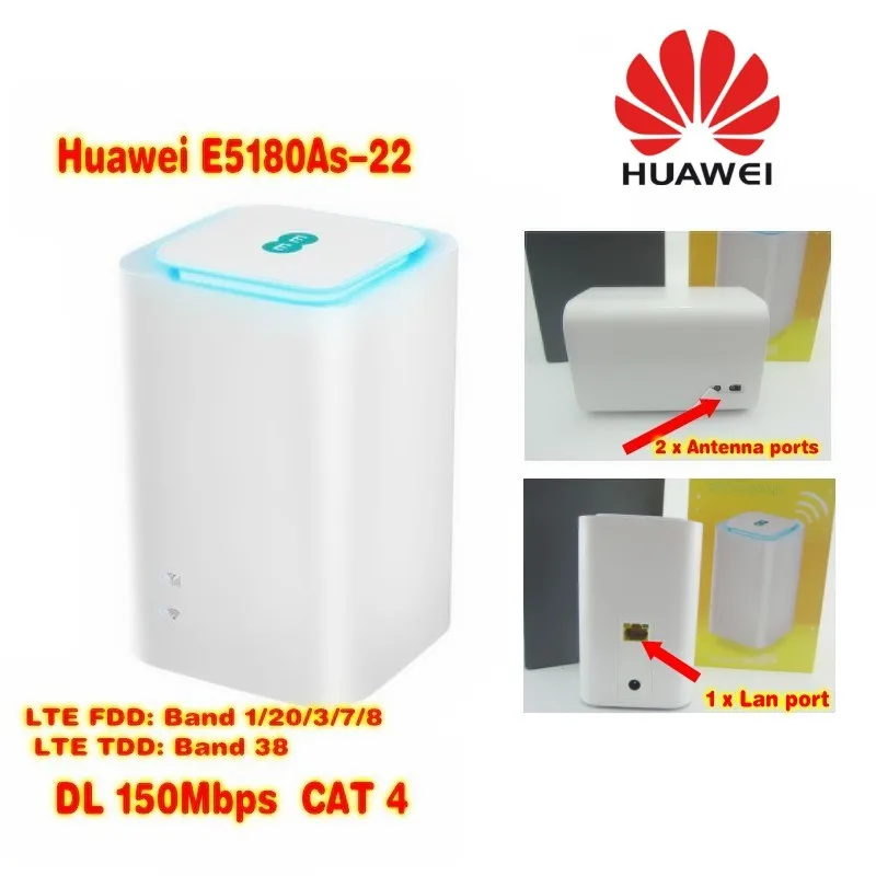 Разблокированный беспроводной роутер Huawei E5180 E5180as 22 4G LTE Cube WiFi Hotspot Home|wifi wifi|router