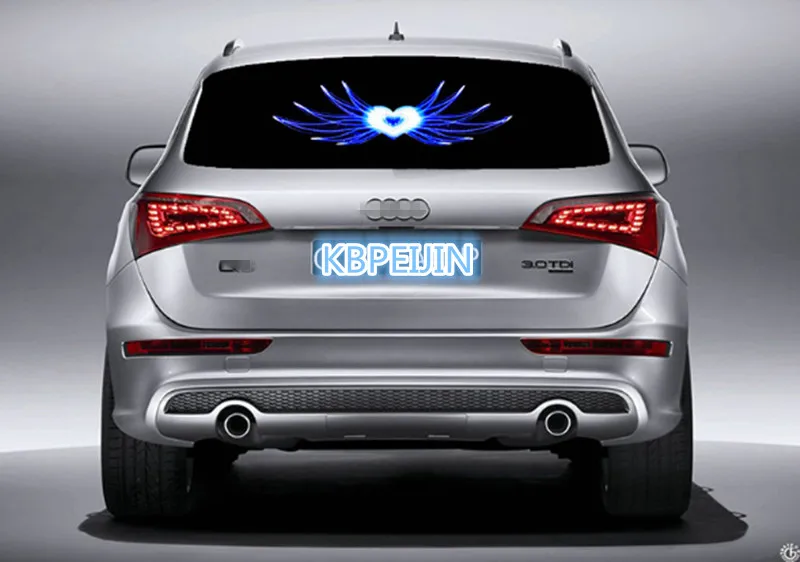 СВЕТОДИОДНЫЙ Автомобильный музыкальный ритм-наклейка эквалайзер 90*25 см