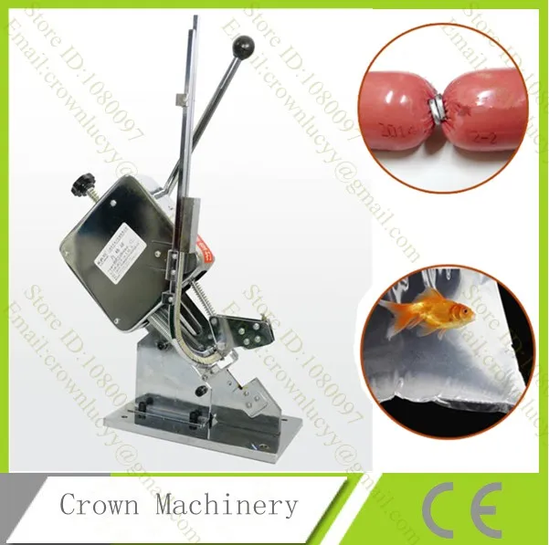 U-образная ручная машинка для завязывания колбасок фруктовый пакет машина