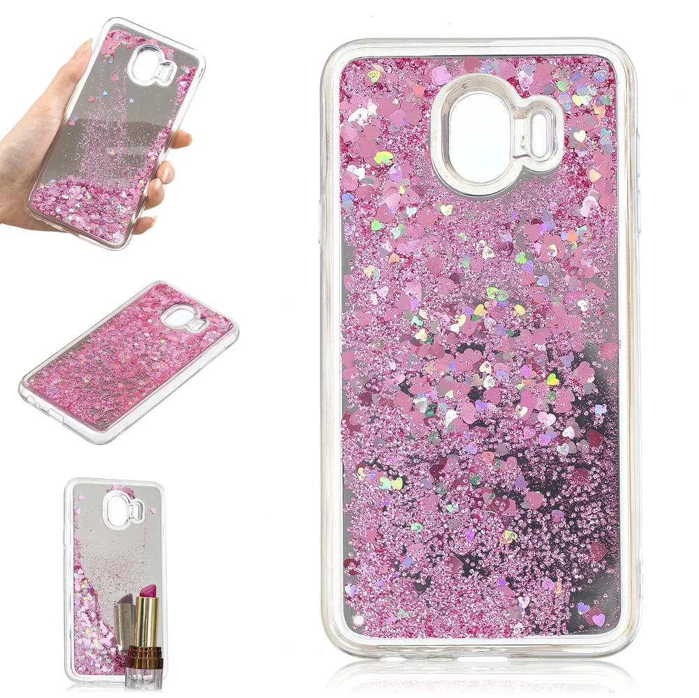 Bling Quicksand зеркальный чехол для Samsung Galaxy A3 A5 J3 J5 2017 J2 Prime Pro S7 Edge A6 S8 S9 Plus A8 J4 J6 J8 2018 Note