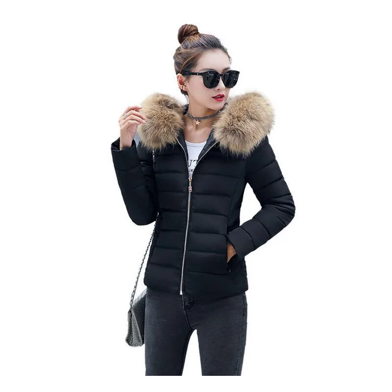 Женская Стеганая куртка короткая стеганая парка зимняя AA 093 2019|Женские парки| |