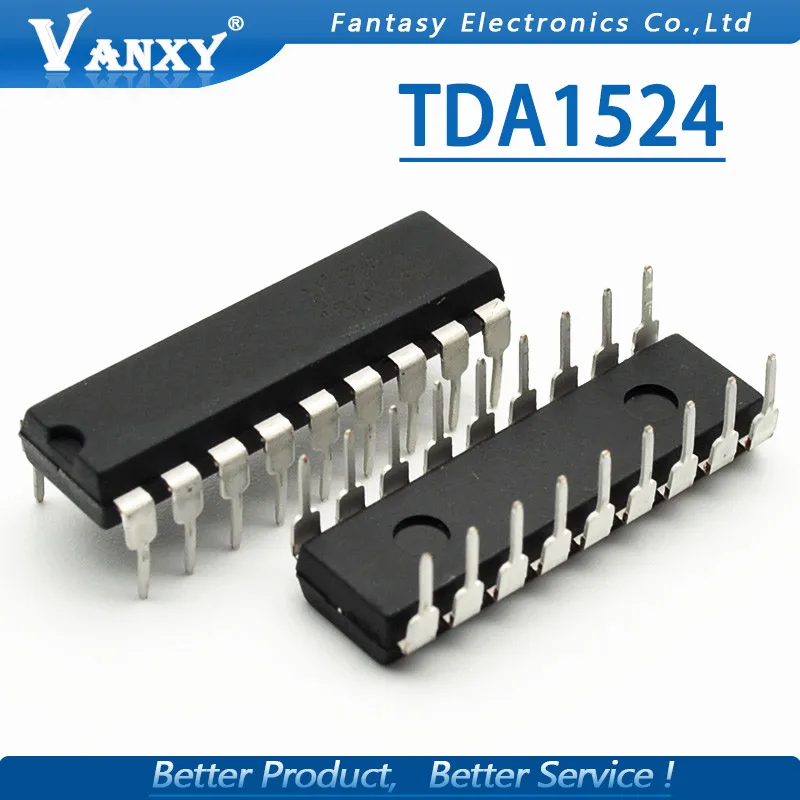 10 шт. TDA1524A DIP18 TDA1524 DIP-18 1524A DIP | Электронные компоненты и принадлежности