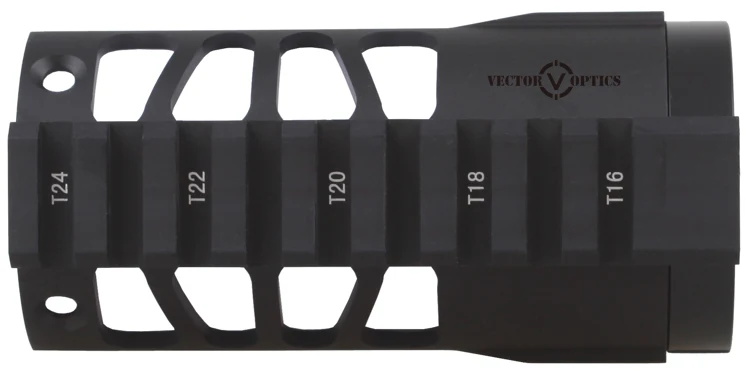 Векторная Оптика Тактический KEYMOD 4 дюймов Бесплатная поплавок Handguard Пикатинни