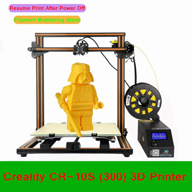 CREALITY 3D принтеры обновления CR 10 5S принт Размеры 500*500*500 мм двойной комплект