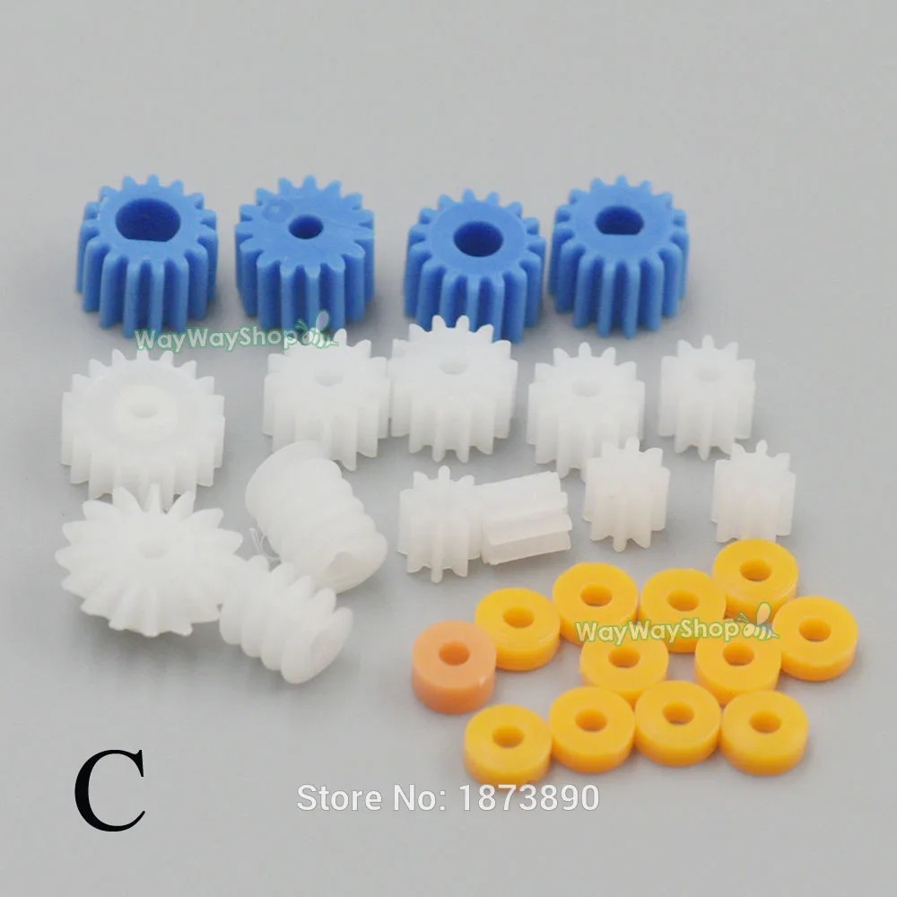 Набор пластиковых зубчатых колес 2 шт. ручная игрушка сделай сам | Дом и сад