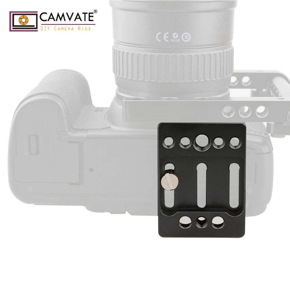 Камера CAMVATE с быстроразъемной основой для Canon M3 M5 M6 60D 70D 50D 40D 30D 6D 7D5DS 5DS R/Nikon D7000 D7100
