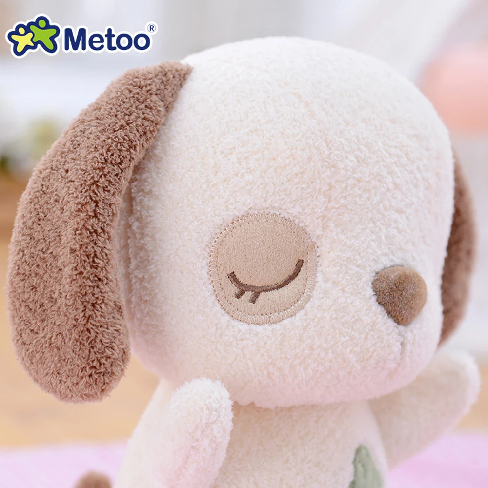 MeToo Plush Toys 8.2 Inch Baby Stuffed and Off-white Dog Dolls for Girls Kids Birthday Christmas Gift | Игрушки и хобби