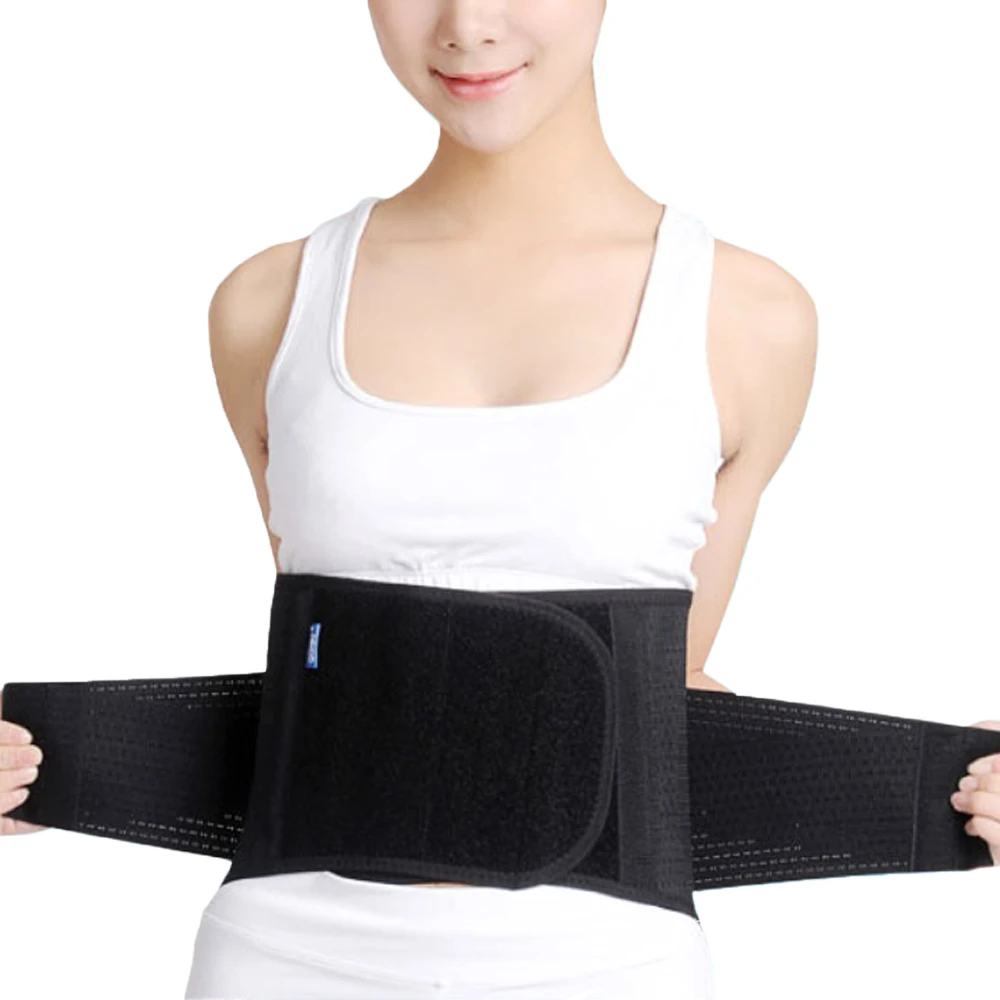Поддерживающий Пояс из лайкры для талии пояс поясничного диска грыжа растяжение