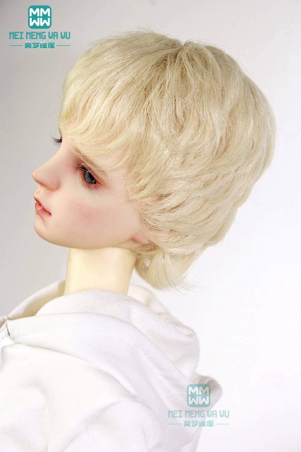 Модный кукольный парик bjd для 1/3 1/4 1/6 BJD/SD куклы аксессуары светильник золотые