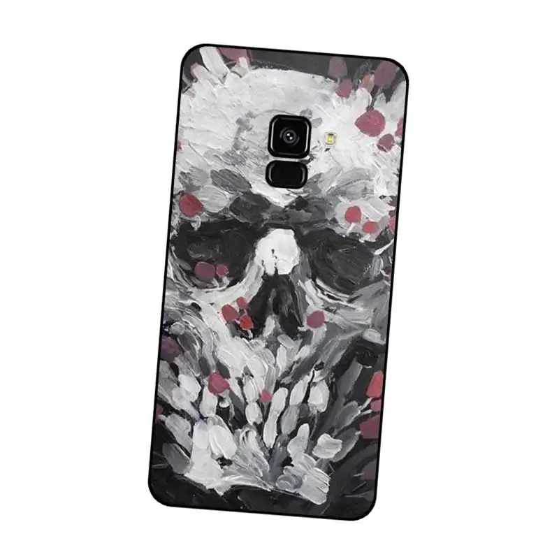 P180 Reaper Luxurious Black Silicone Case Cover For Samsung Galaxy J2 J3 J4 J5 J6 J7 J8 Pro Plus Prime 2018 2017 |