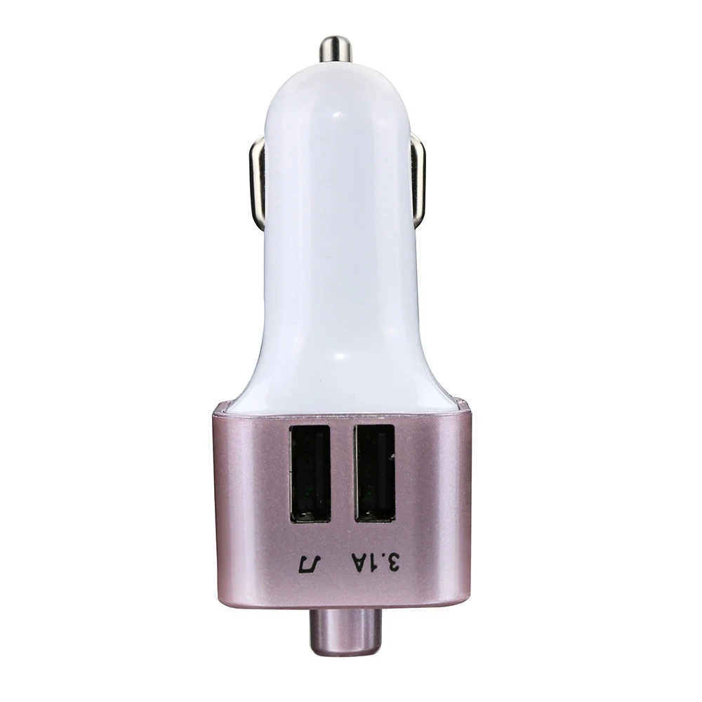Автомобильный комплект громкой связи с двумя USB Bluetooth 4 1 зарядное устройство FM
