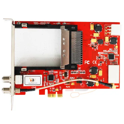 tbs6991se( преемника tbs6991) dvb s2 двойной тюнер двойным ci pcie карты тв просмотра и записи