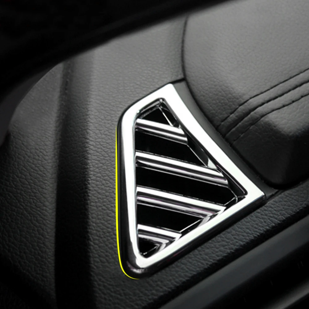 2 шт. выходные Блестки для интерьера хромированные изменения отделки KIA RIO K2 2011 2012