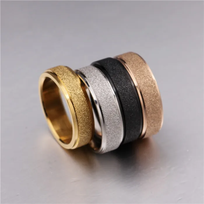 MOREDEAR титановые парные кольца винтажное матовое обручальное кольцо из розового