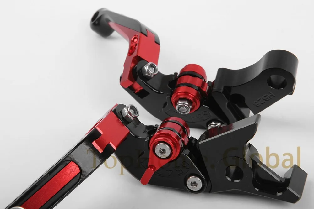 Складные Выдвижные рычаги тормоза для Honda CBR600F F2 F3 F4 F4i 1987 2007 CNC красный 88 89 90 91 92 93 94