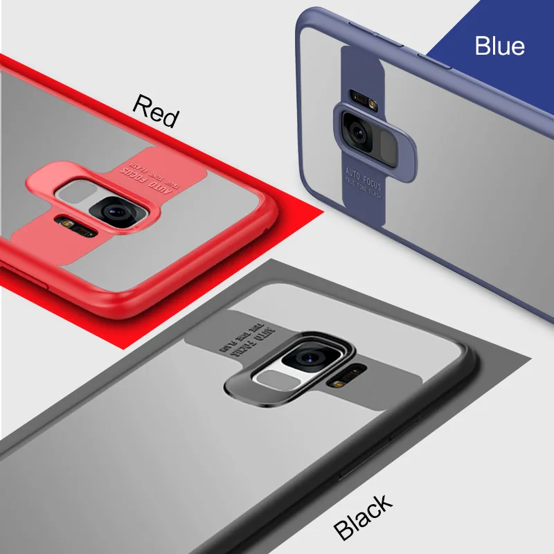 2018 новая встроенная чехол для Samsung S9 S8 Plus Полный Защитный Силиконовый ТПУ PC Galaxy Note