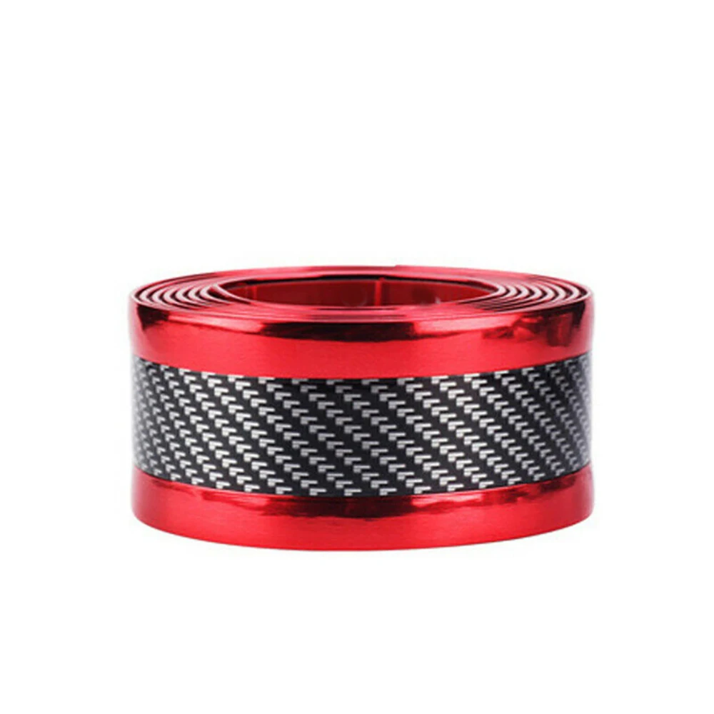Автомобильные дверные пороги из углеродного волокна 2 5 м защитная накладка на