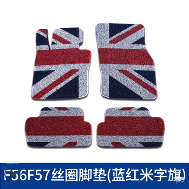 Совершенно новый коврик из проволоки напольный в стиле Red Union Jack для Mini Cooper F56 F55 F54